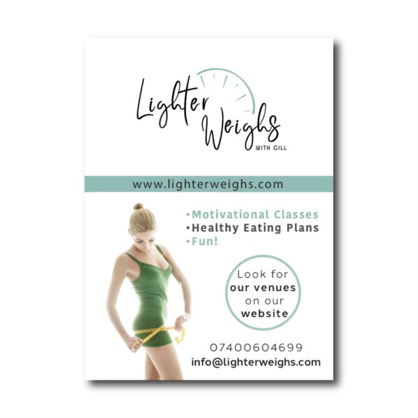 Lighter Weighs Ad Leaflets Thumbnail